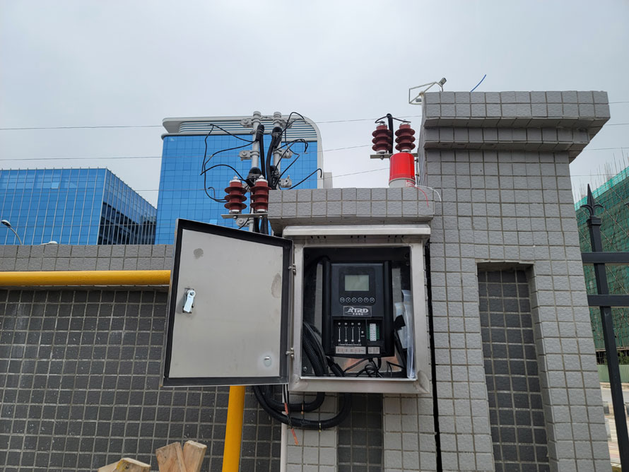 惠州博罗新建工业园区电子围栏案例